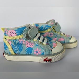 See Kai run pineapple sneakers